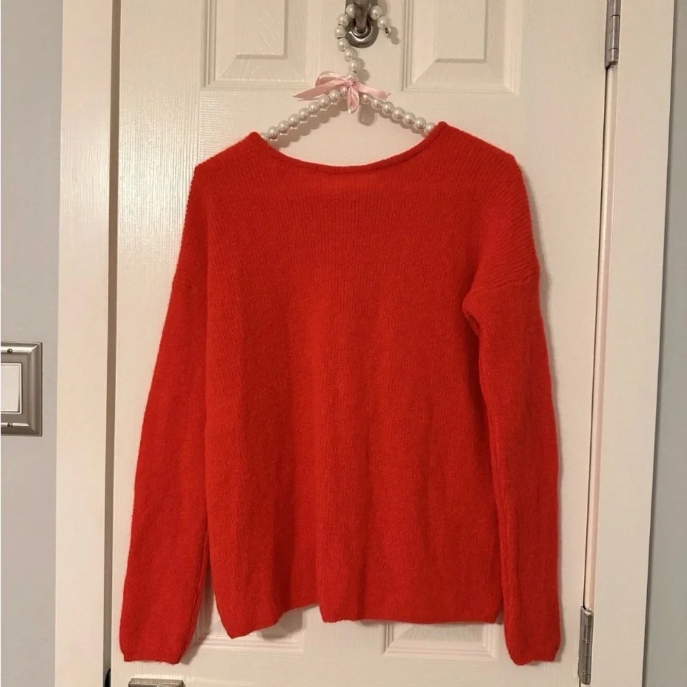NWT Sezane Gaspard Cardigan Sweater in Red Size XS - Picture 9 of 13